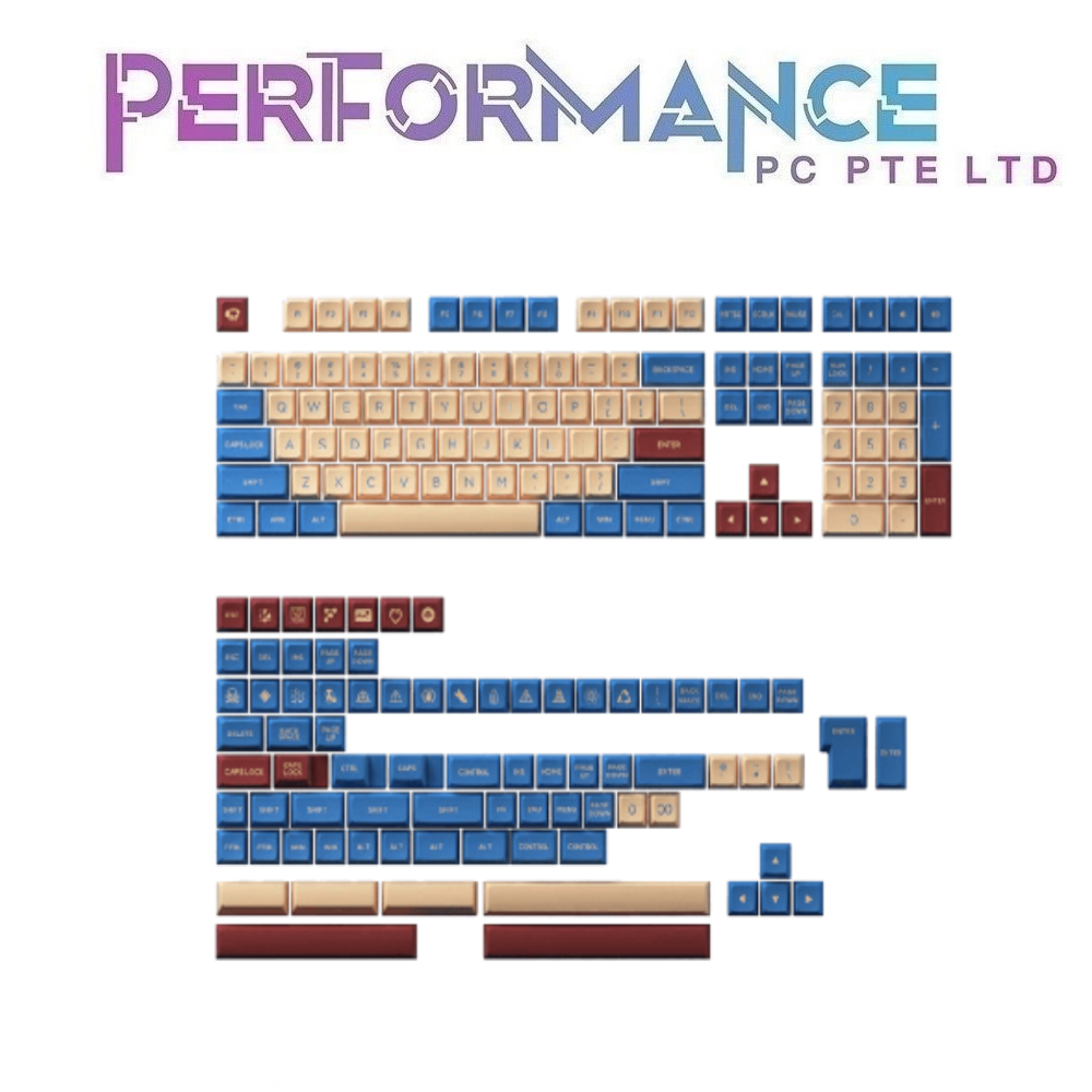 AKKO Keycap - Palace OSA (187 pcs) (1 YEARS WARRANTY BY TECH DYNAMIC PTE LTD)