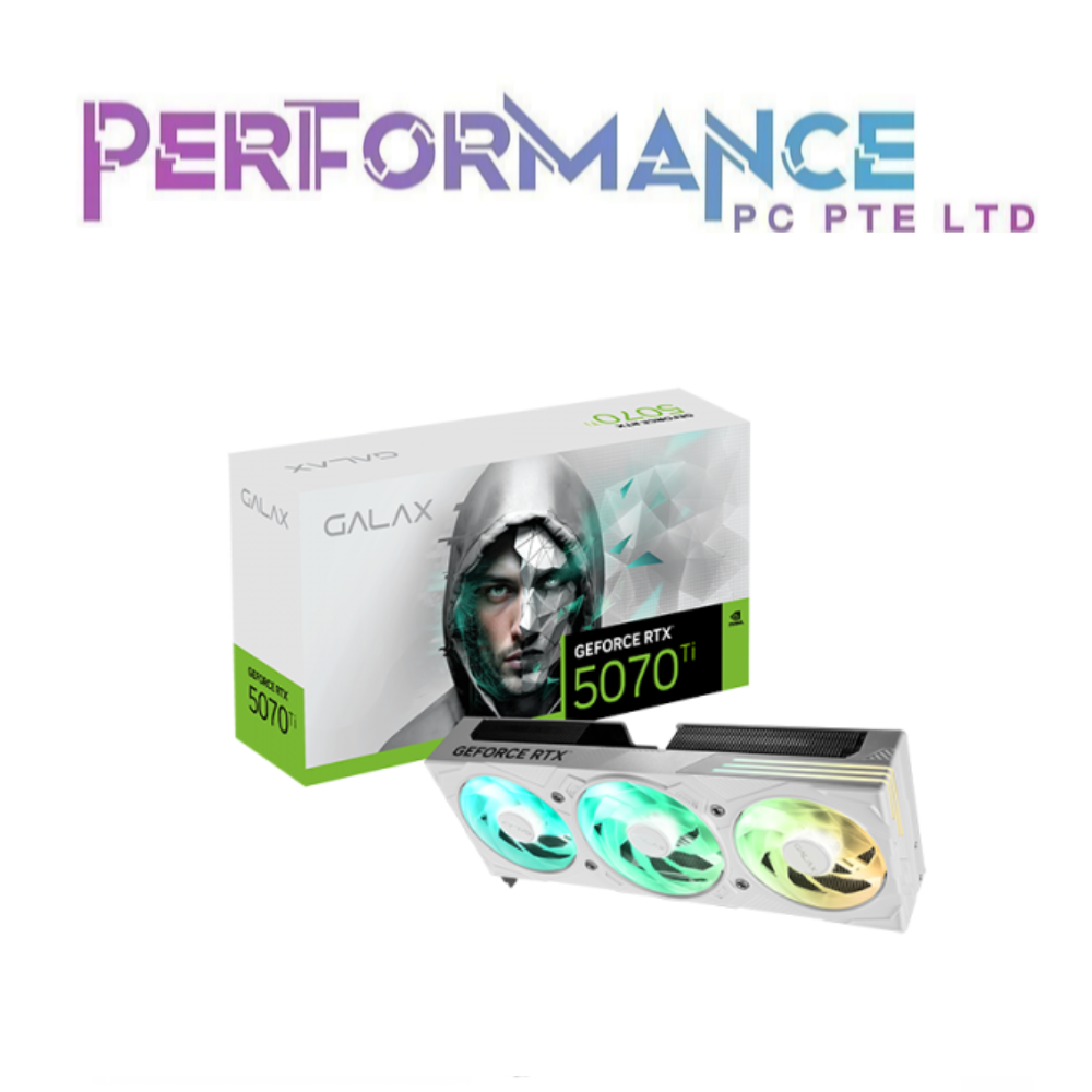 GALAX RTX 5070Ti EX GAMER 1-Click OC WHITE 16GB GDDR7 WHITE GRAPHICS CARD (3 YEARS WARRANTY BY CORBELL TECHNOLGOGY PTE LTD)