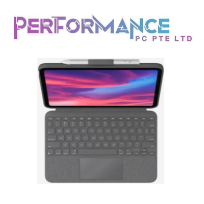 LOGITECH COMBO TOUCH KB CASE IPAD 10.2" 7/8/9 GEN (1 YEAR WARRANTY BY BAN LEONG TECHNOLOGY PTE LTD)