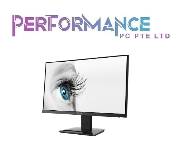 MSI PRO MP243W 24"/FHD/Flatscreen/IPS Panel/75hs/5ms/Less Blue Light (3YEARS WARRANTY BY CORBELL TECHNOLOGY PTE LTD)