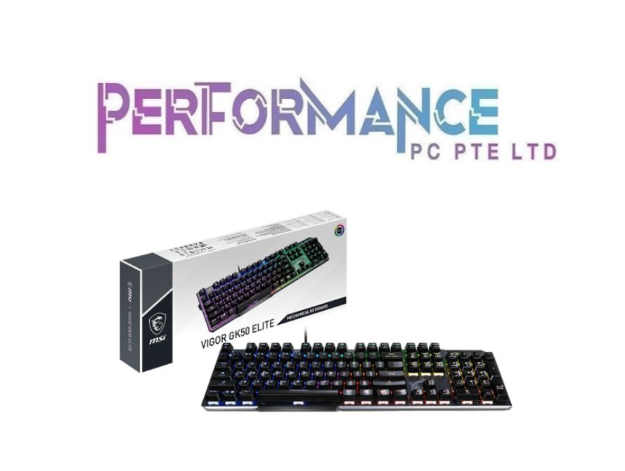 MSI VIGOR GK50 ELITE KAILH BLUE KEYBOARD (1 YEARS WARRANTY BY CORBELL TECHNOLOGY PTE LTD)