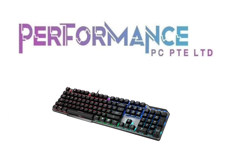 MSI VIGOR GK50 ELITE KAILH BLUE KEYBOARD (1 YEARS WARRANTY BY CORBELL TECHNOLOGY PTE LTD)