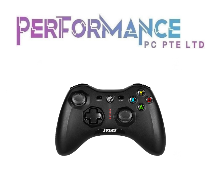 MSI FORCE GC30 V2 GAMING CONTROLLER - BLACK/WHITE FOR Windows 10/8.1/8/7, Android 4.1 and above (1 YEARS WARRANTY BY CORBELL TECHNOLOGY PTE LTD)