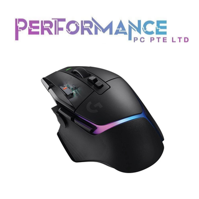 Logitech G502 X PLUS Black / White 106G 25K DPI Wireless 13 Controls GAMING MOUSE (2 YEARS WARRANTY BY BAN LEONG TECHNOLOGIES PTE LTD)