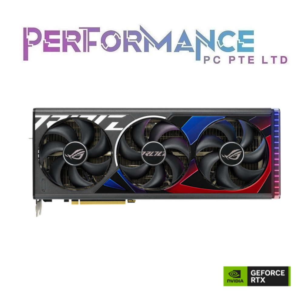 ASUS ROG Strix GeForce RTX 4080 RTX4080 SUPER 16GB GDDR6X OC Edition - Black / White (3 YEARS WARRANTY BY BAN LEONG TECHNOLOGY PTE LTD)