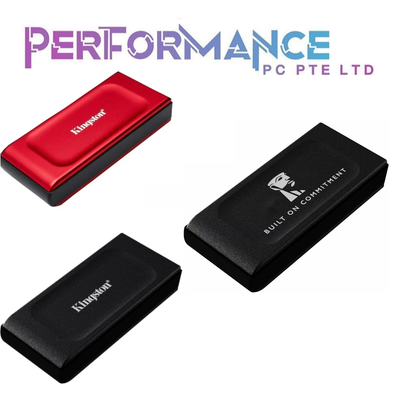 Kingston XS1000 / XS1000 Red ( 1TB / 2TB ) BLACK / RED /BOC Edition Portable SSD (5 Years Warranty by Convergent)