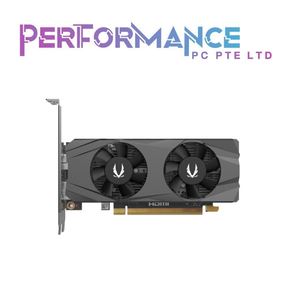ZOTAC GAMINGGEFORCE RTX 3050 RTX3050 6GB LOW PROFILE GRAPHICS CARD (3 +2 YEARS WARRANTY BY TECH DYNAMIC PTE LTD)