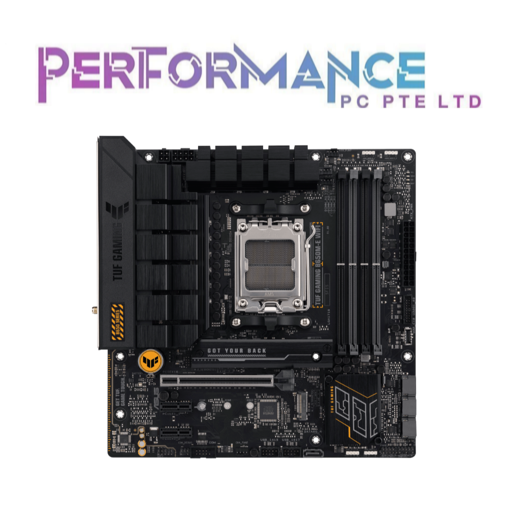 ASUS TUF GAMING B650M-E B650ME B 650M E B 650 M E WIFI AM5 ATX Gaming Motherboard (3 YEARS WARRANTY BY AVERTEK ENTERPRISES PTE LTD)