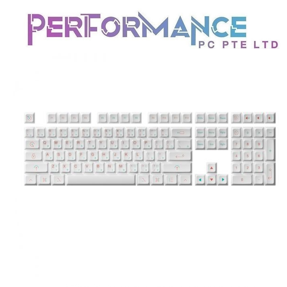 AKKO Keycap - Red Fuji JDA (161 pcs) (1 YEARS WARRANTY BY TECH DYNAMIC PTE LTD)