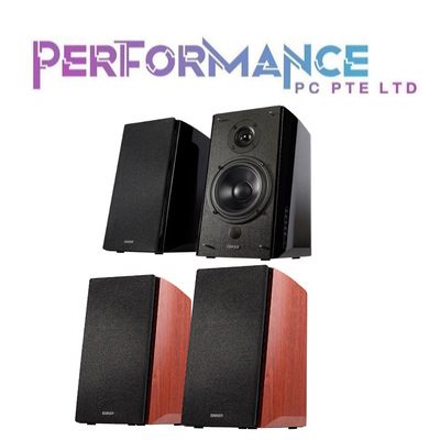 EDIFIER BOOKSHELF R2000DB Powered Bluetooth Bookshelf Black / Brown Speakers (2 YEARS WARRANTY BY BAN LEONG TECHNOLOGY PTE LTD)