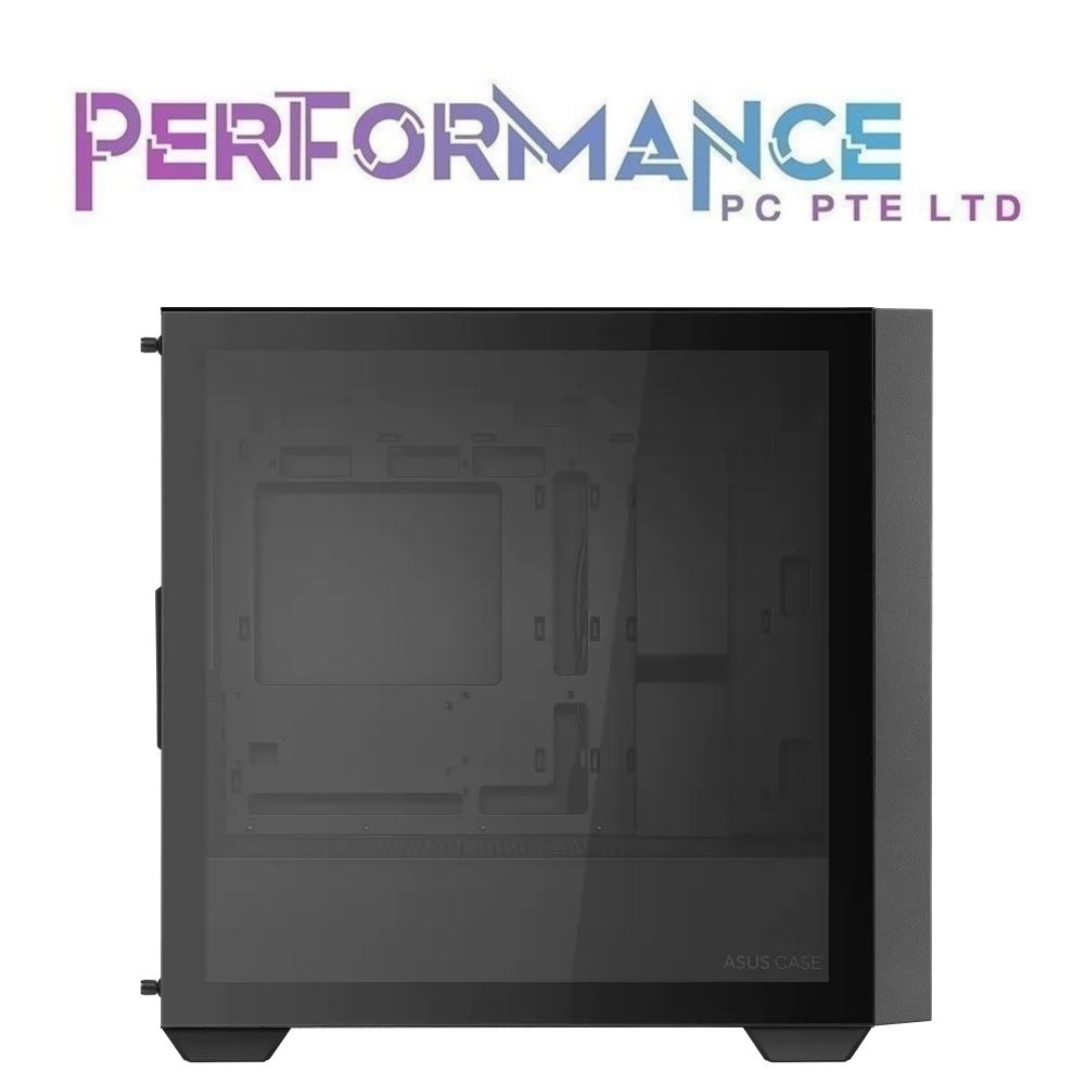 ASUS A21 m-ATX CASE WITH T.G - Black/White (1 YEAR WARRANTY BY BAN LEONG TECHNOLOGY PTE LTD)