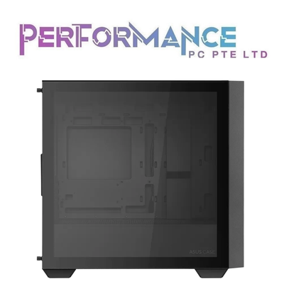 ASUS A21 m-ATX CASE WITH T.G - Black/White (1 YEAR WARRANTY BY BAN LEONG TECHNOLOGY PTE LTD)