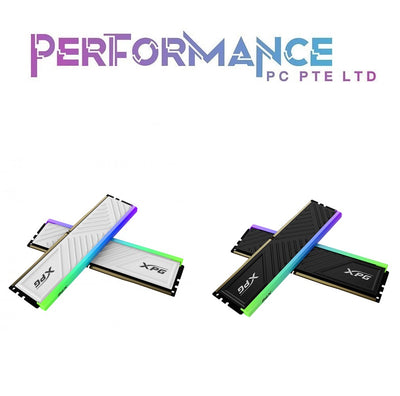 ADATA XPG SPECTRIX D35G D 35G D35 G DDR4-3600MHz CL18 2x8gb/2x16gb 16GB/32GB KIT BLACK/WHITE (Lifetime Limited Warranty By Tech Dynamic Pte Ltd)