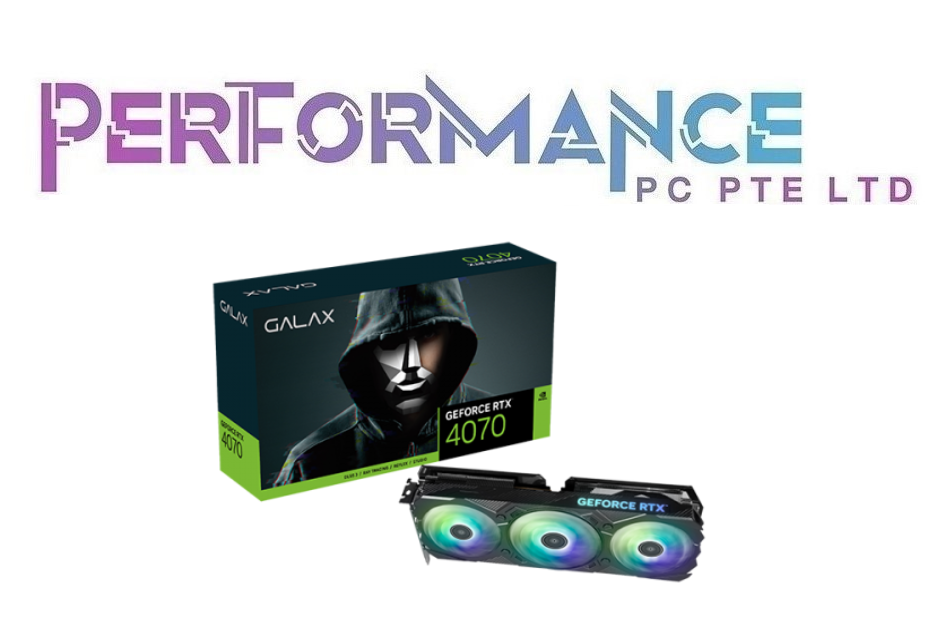 GALAX GeForce RTX™ 4070 EX Gamer 1-Click OC 12GB GDDR6X GRAPHICS CARD (3 YEARS WARRANTY BY CORBELL TECHNOLOGY PTE LTD)