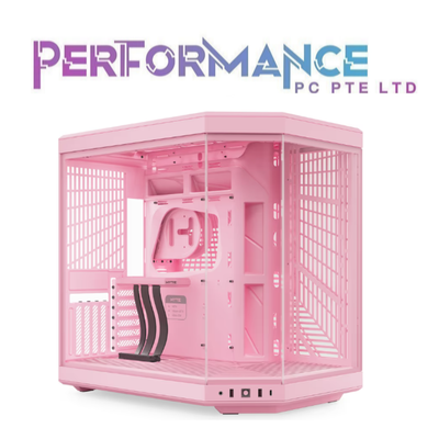 HYTE Y70 Pitch Black / Snow White / Taro Milk / Strawberry Milk / Blueberry Milk ATX Mid-Tower Dual Chamber Desktop Case Chassis (3 YEARS WARRANTY BY TECH DYNAMIC PTE LTD)