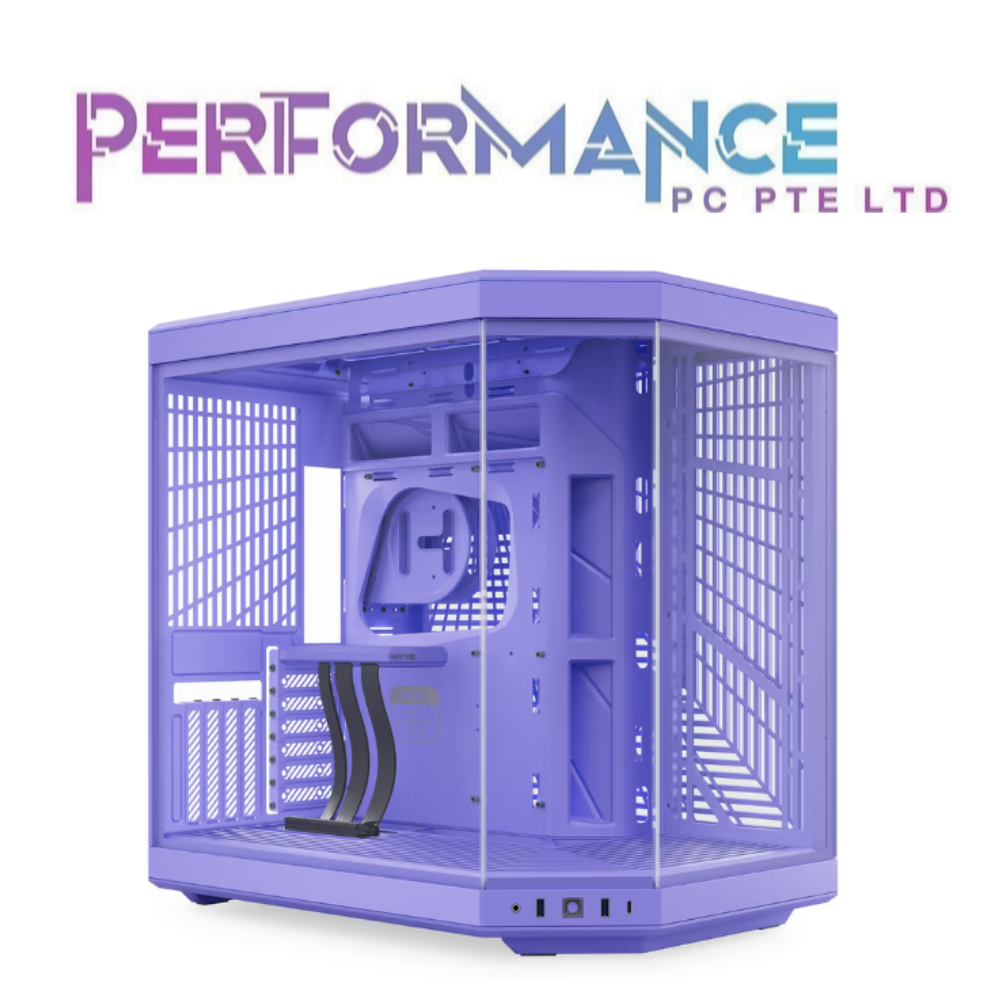 HYTE Y70 Pitch Black / Snow White / Taro Milk / Strawberry Milk / Blueberry Milk ATX Mid-Tower Dual Chamber Desktop Case Chassis (3 YEARS WARRANTY BY TECH DYNAMIC PTE LTD)