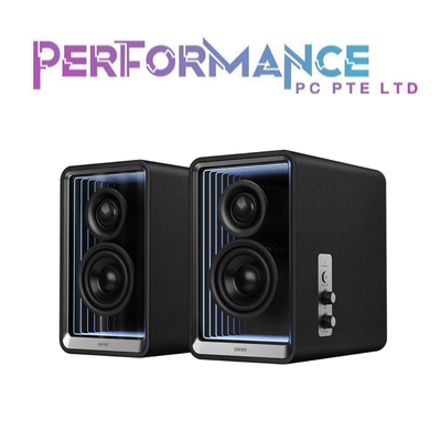 EDIFIER QR65 Desktop Active Monitor with GaN Charger Black / White (2 YEARS WARRANTY BY BAN LEONG TECHNOLOGY PTE LTD)