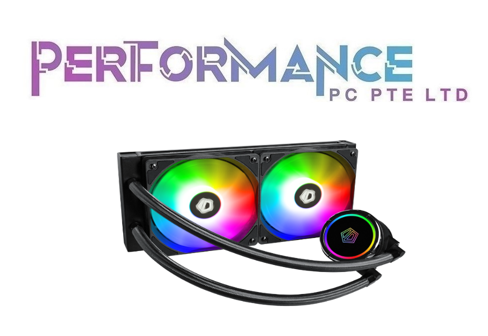 ID-cooling FX240 - 240mm AIO -  Black/White (3 YEARS WARRANTY BY TECH DYNAMIC PTE LTD)
