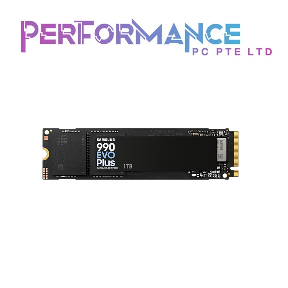 SAMSUNG 990 EVO PLUS 1TB/2TB/4TB NVMe M.2 SSD Up To 7,250 and 6,300 MB/s of sequential read/write speeds (5 YEARS WARRANTY BY ETERNAL ASIA PTE LTD)