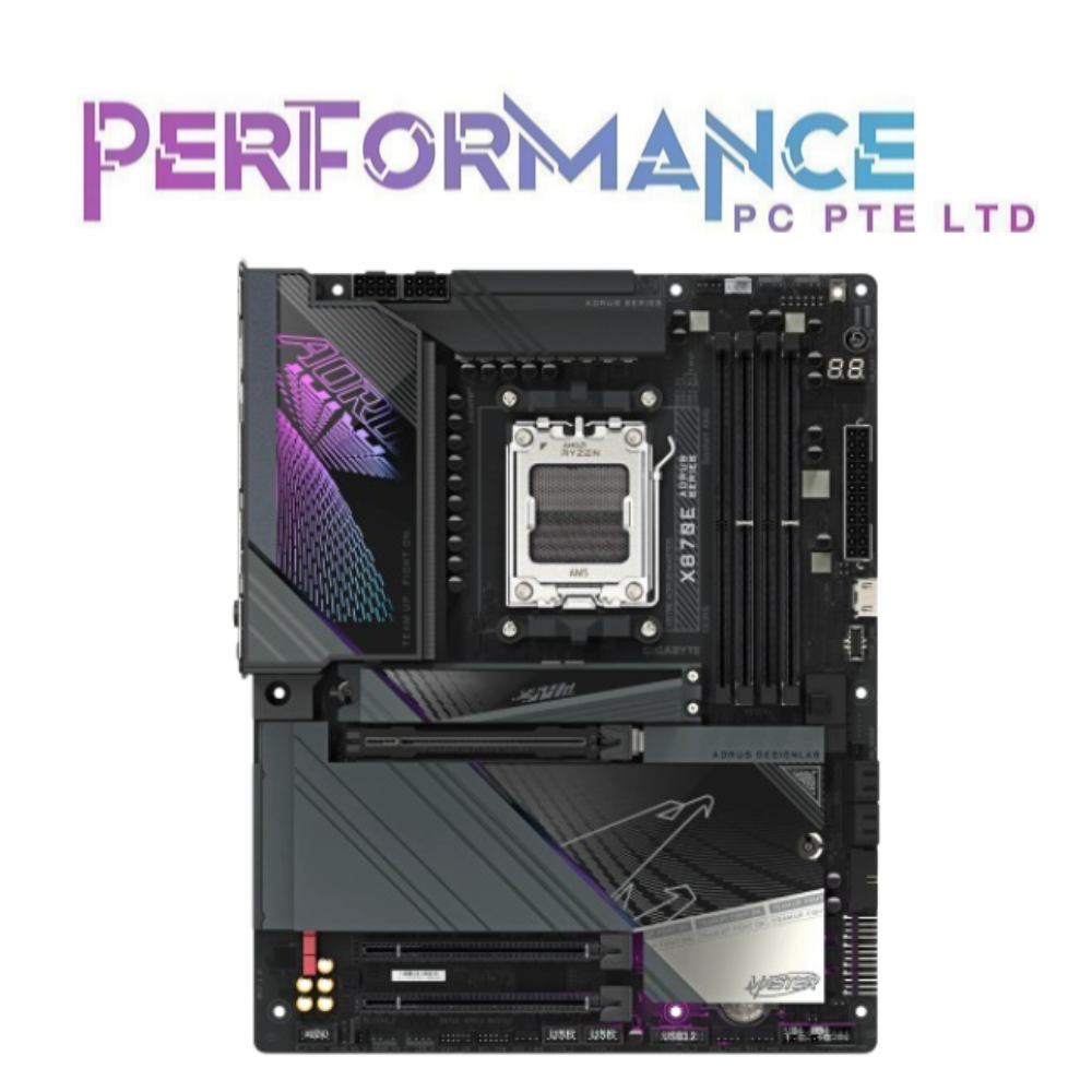 Gigabyte X870E X 870E X870 E AORUS MASTER AM5 DDR5 ATX Gaming Mobo Motherboard (3 YEARS WARRANTY BY CDL TRADING PTE LTD)