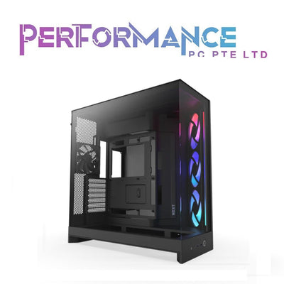(2025) NZXT H9 FLOW RGB DUAL-CHAMBER MID-TOWER ATX CASE BLACK/WHITE (2 YEARS WARRANTY BY TECH DYNAMIC PTE LTD)