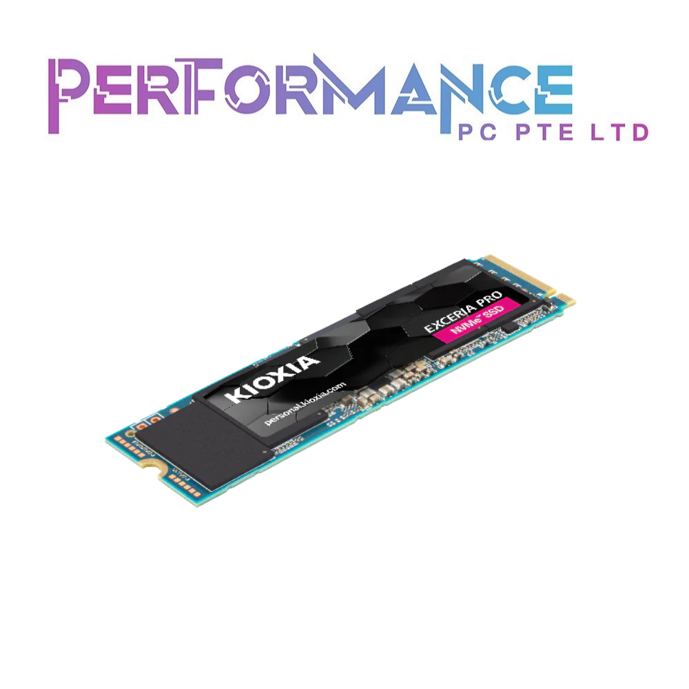 KIOXIA EXCERIA PRO M.2 NVMe R7300 W6400 wDRAM 1TB/2TB SSD (5 YEARS WARRANTY BY KIOXIA PTE LTD)