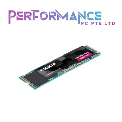 KIOXIA EXCERIA PRO M.2 NVMe R7300 W6400 wDRAM 1TB/2TB SSD (5 YEARS WARRANTY BY KIOXIA PTE LTD)