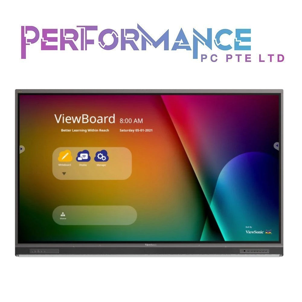 (PreOrder) Viewsonic IFP7552-1CF 75" 4K Interactive Display (3 YEARS WARRANTY BY KAIRA TECHOLOGY PTE LTD)