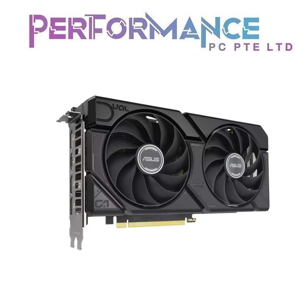 ASUS Dual Radeon RX 7600 XT  RX7600 XT RX 7600XT OC Edition 16GB GDDR6 (3 YEARS WARRANTY BY BAN LEONG TECHNOLOGIES PTE LTD)