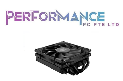 IDcooling IS40X v3 Black/White compact low profile cooler (3 YEARS WARRANTY BY TECH DYNAMIC PTE LTD)