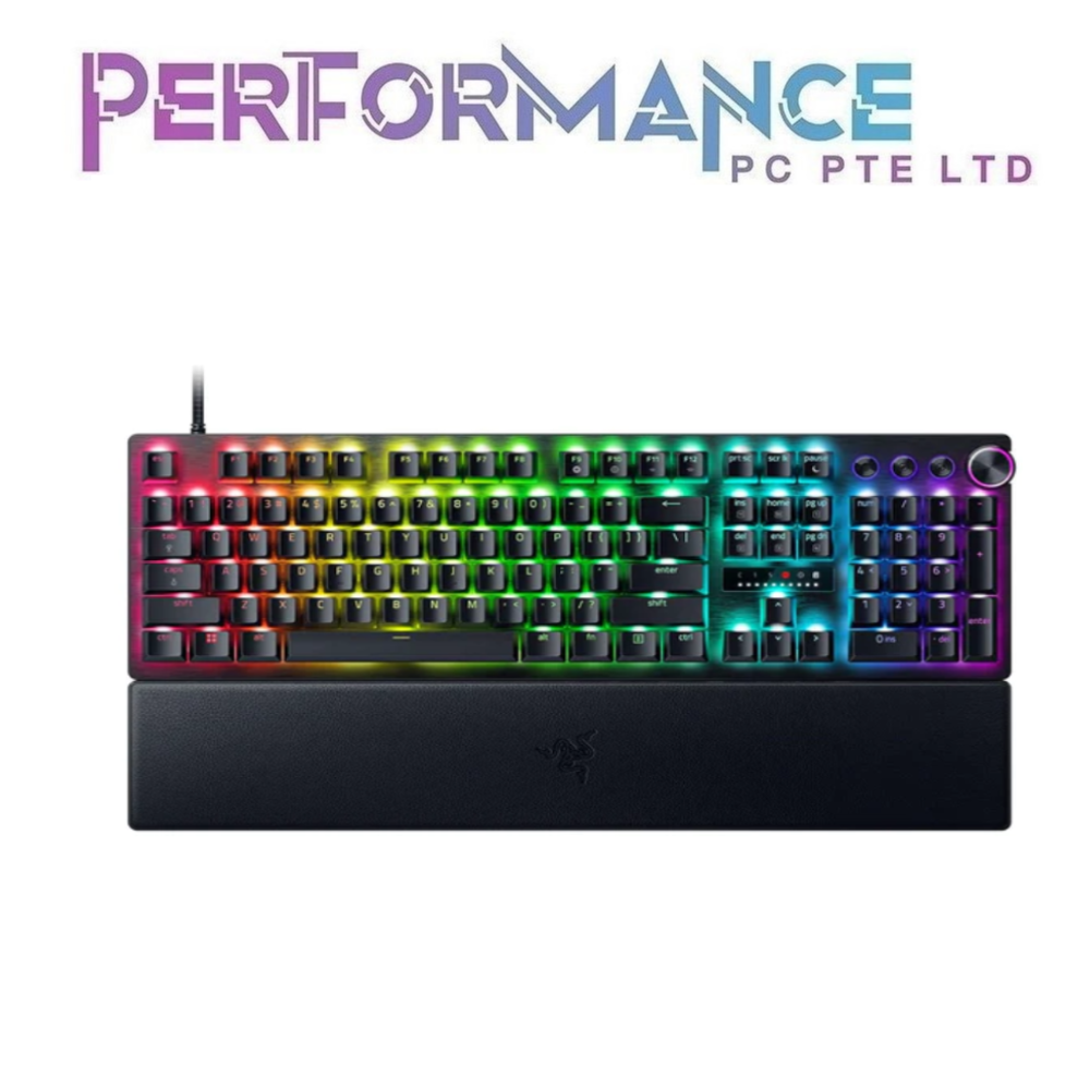 Razer Huntsman V3 Pro - Analog Optical Esports Keyboard - US Layout - FRML (2 YEARS WARRANTY BY BAN LEONG TECHNOLOGY PTE LTD)