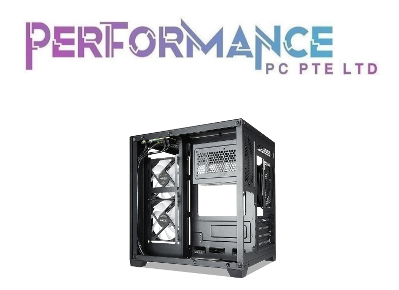 TECWARE VXM2 MATX DUAL GLASS CASE WITH 3 ARGB SYNC FANS (1 YEARS WARRANTY BY TECH DYNAMIC PTE LTD)