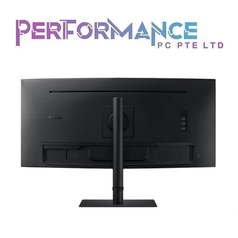 Samsung LS34A650UBEXXS 34" ViewFinity S6 Ultra-WQHD Monitor Curved Monitor Resp. Time 5ms Refresh Rate Max 100Hz (3 YEARS WARRANTY BY BAN LEONG TECHNOLOGIES PTE LTD)