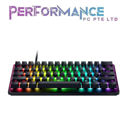 Razer Huntsman V3 Pro Mini - 60% Analog Optical Esports Keyboard - US Layout - FRML (2 YEARS WARRANTY BY BAN LEONG TECHNOLOGY PTE LTD)