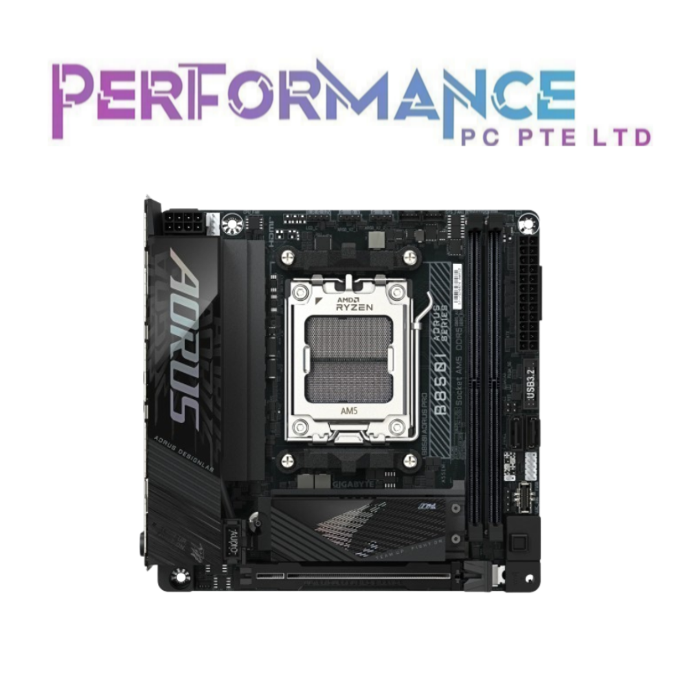 Gigabyte B850I AORUS PRO DDR5 AM5 ITX Gaming Mobo Motherboard (3 YEARS WARRANTY BY CDL TRADING PTE LTD)