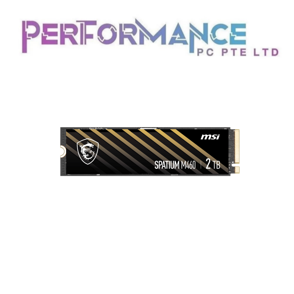 SPATIUM M460 PCIe 4.0 NVMe M.2 1TB (5 YEARS WARRANTY BY CORBELL PTE LTD)
