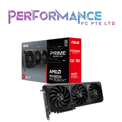 ASUS Prime Radeon™ RX 9060 XT 9060 XT OC Edition 16GB GDDR6 (3 YEARS WARRANTY BY BAN LEONG TECHNOLOGY PTE LTD)