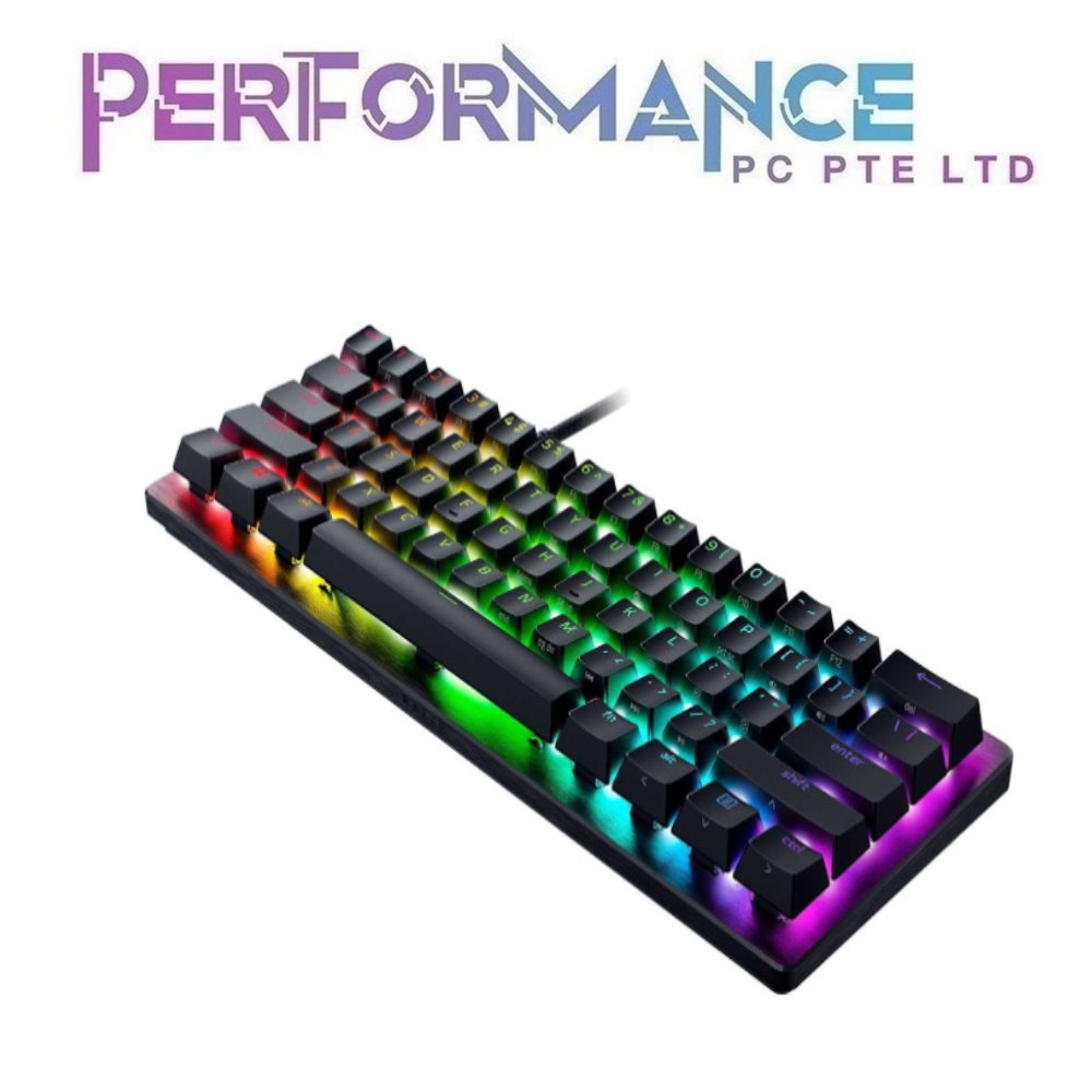 Razer Huntsman V3 Pro Mini - 60% Analog Optical Esports Keyboard - US Layout - FRML (2 YEARS WARRANTY BY BAN LEONG TECHNOLOGY PTE LTD)