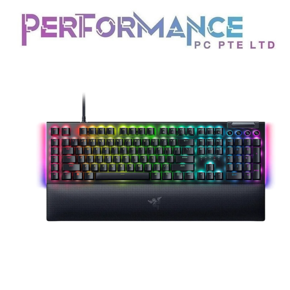 Razer BlackWidow V4 - Mechanical Gaming Keyboard Green Switch / Yellow Switch - US Layout - FRML (2 YEARS WARRANTY BY BAN LEONG TECHNOLOGY PTE LTD)