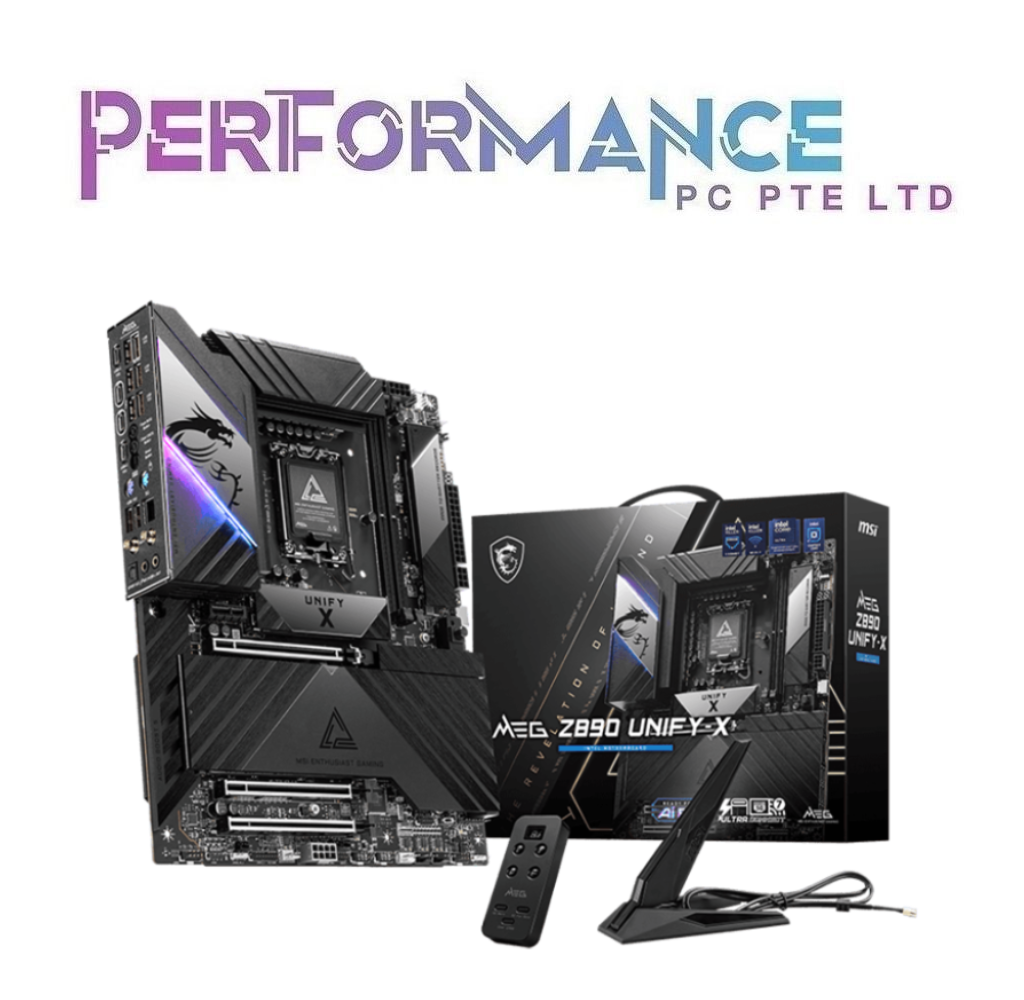 MSI MEG Z890 Z 890 UNIFY-X DDR5 LGA 1851 ATX MOBO Gaming Motherboard (3 YEARS WARRANTY BY CORBELL TECHNOLOGY PTE LTD)