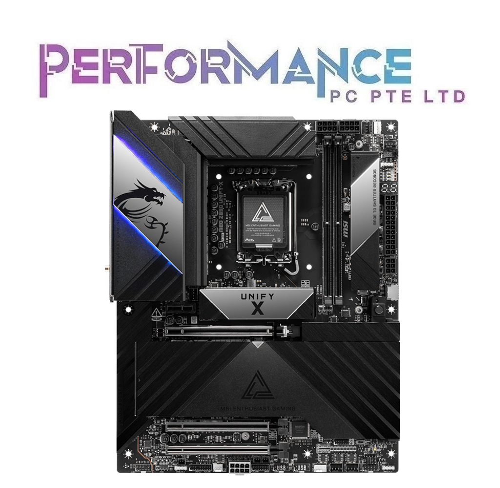 MSI MEG Z890 Z 890 UNIFY-X DDR5 LGA 1851 ATX MOBO Gaming Motherboard (3 YEARS WARRANTY BY CORBELL TECHNOLOGY PTE LTD)