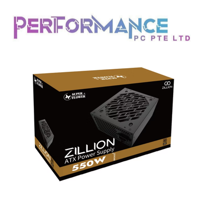 Superflower Zillion DB 80+ Bronze - 550w / 650w Power Supply (3 YEARS WARRANTY BY TECH DYNAMIC PTE LTD)