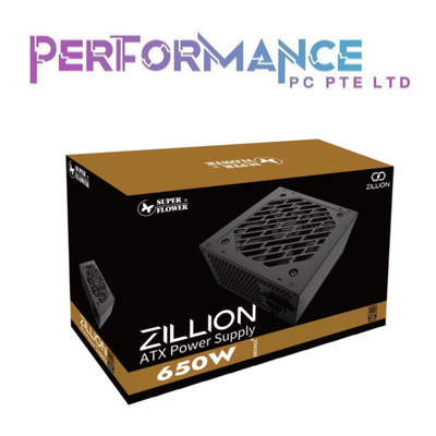 Superflower Zillion DB 80+ Bronze - 550w / 650w Power Supply (3 YEARS WARRANTY BY TECH DYNAMIC PTE LTD)