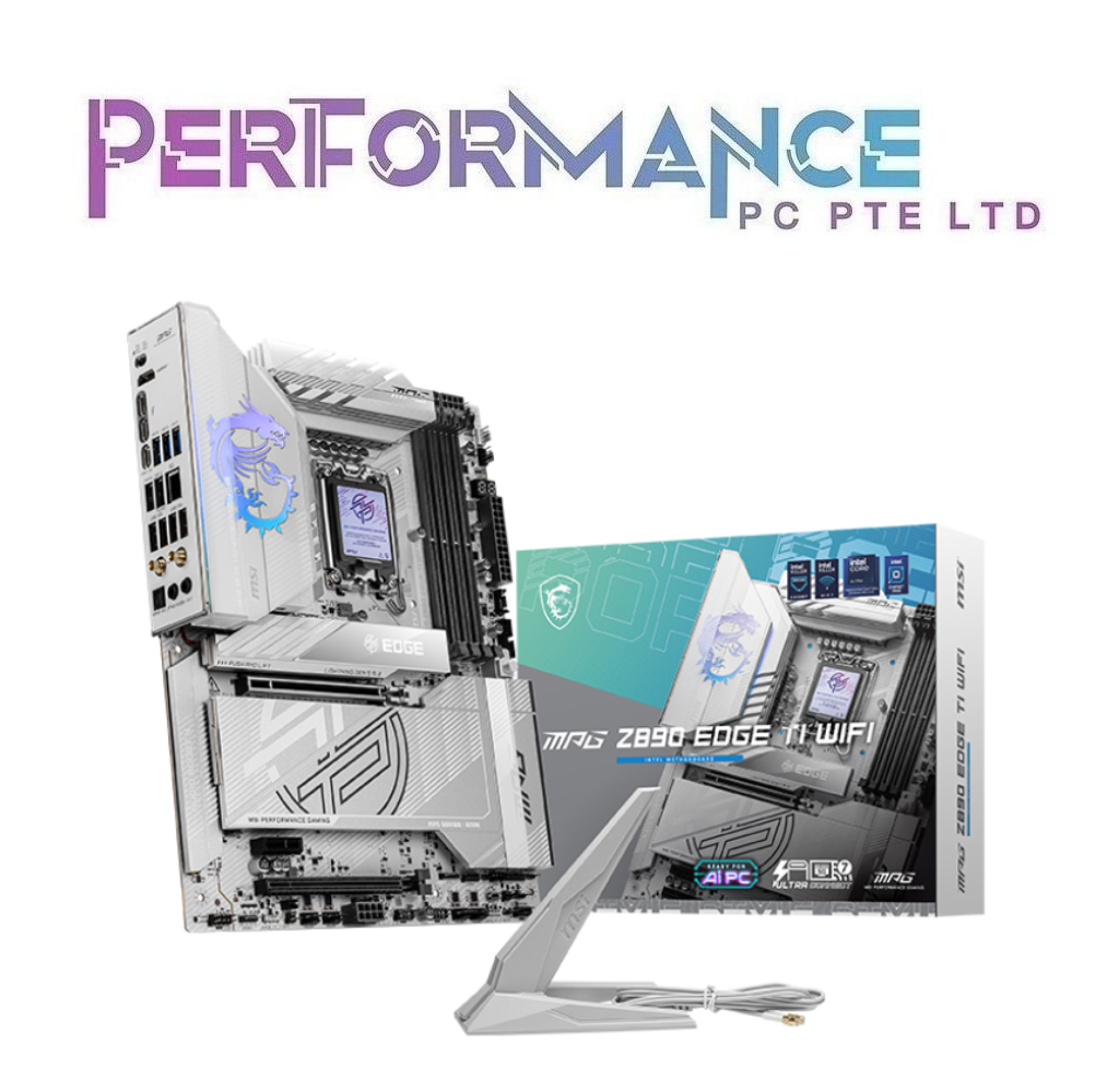 MSI MPG Z890 Z 890 EDGE TI WIFI DDR5 LGA 1851 ATX MOBO Gaming Motherboard (3 YEARS WARRANTY BY CORBELL TECHNOLOGY PTE LTD