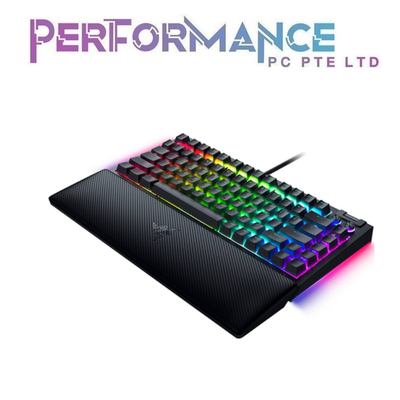 Razer BlackWidow V4 75% - Hot-swappable Mechanical Gaming Keyboard - US Layout - FRML - Black / White Edition (2 YEARS WARRANTY BY BAN LEONG TECHNOLOGY PTE LTD)