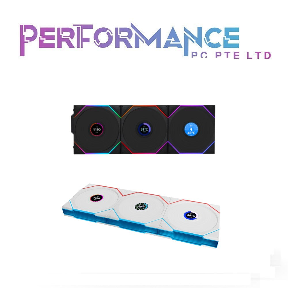 LIAN LI WIRELESS LCD TL120 TL 120 NORMAL / REVERSE (3pc Black / White) (3 YEAR WARRANTY BY CORBELL TECHNOLOGY PTE LTD)