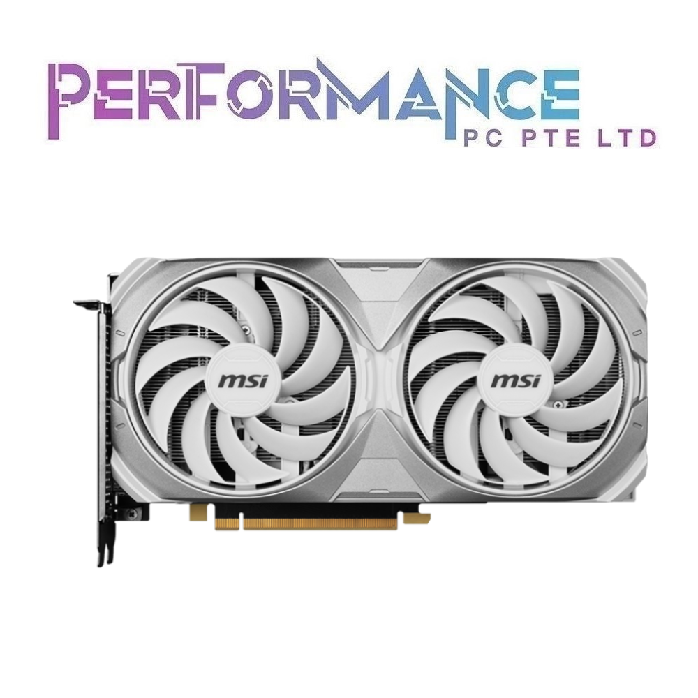 MSI GeForce RTX 4070 RTX4070 SUPER 12G VENTUS 2X WHITE OC (3 YEARS WARRANTY BY CORBELL TECHNOLOGY PTE LTD)