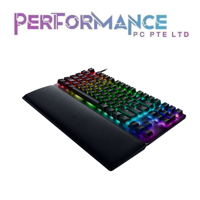 Razer Huntsman V2 - Optical Gaming Keyboard (Clicky Purple Switch) (Linear Red Switch) - US Layout - FRML Packaging (1 YEAR WARRANTY BY BAN LEONG TECHNOLOGY PTE LTD)