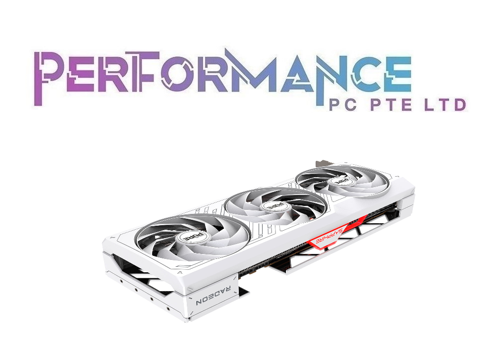 SAPPHIRE PURE RX 7800 XT 7800XT GAMING OC 16GB GDDR6 DUAL HDMI / DUAL DP - WHITE (2 YEARS WARRANTY BY CONVERGIENT SYSTEMS PTE LTD)