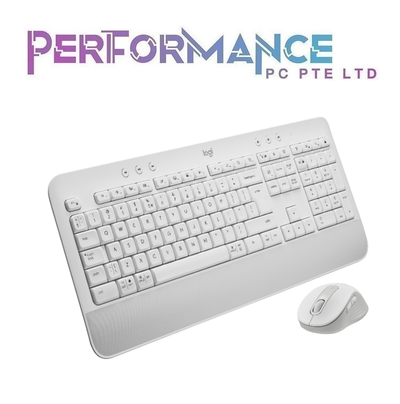 LOGITECH SIGNATURE MK650 COMBO FOR BUSINESS KEYBOARD AND MOUSE - Graphite / Off-White (2 YEARS WARRANTY BY BAN LEONG TECHNOLOGY PTE LTD)